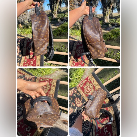 Authentic Louis Vuitton Monogram Palm Springs MM BackPack - Picture 16 of 17